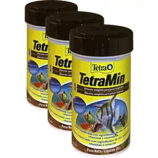 Ração Para Peixes Tropicais Tetramin 20g - 3 Unidades (60g)