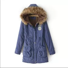 Cazadora Army Chamarra Chaqueta Cazadora, Abrigo Invierno Dama 