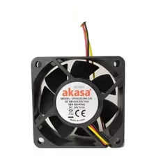 10-pç Ventilador 24v 60x60x25 0.20a 3 Fios Akasa