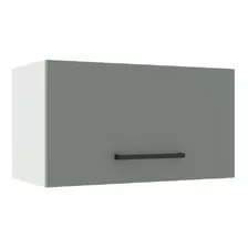 Armario Madesa Agata 60 Cm 1 Puerta Abatible Color Gris