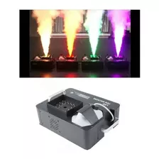 Maquina De Humo Vertical Luces Led 1500w Control Y Dmx