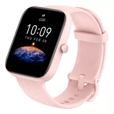 Reloj Inteligente Amazfit Bip 3 Pro Smartwatch 1.69´´ Gps Color De La Caja Rosa Color De La Malla Pink