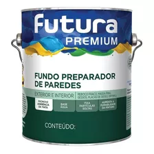 Fundo Nivelador Para Madeira Branco Futura Premium 0,900 Ml