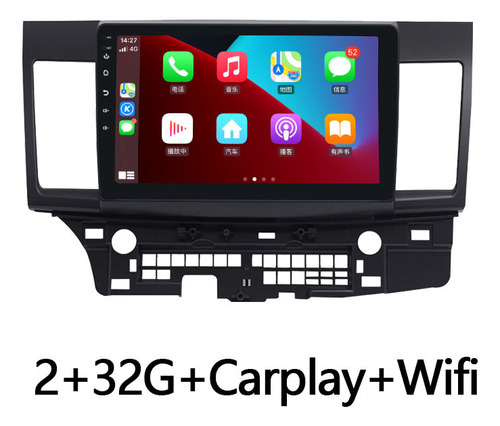 Estreo 2+32g Carplay Para Mitsubishi Lancerex 2010-2017 Foto 2