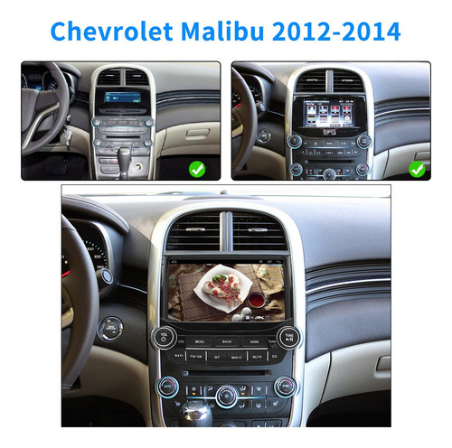 Android Estreo 2-32g Para Radio Chevrolet Malibu 2009-2014 Foto 2