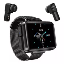 Smartwatch Reloj 2 En 1 T91 Con Audífonos Tws Wireless 1.4