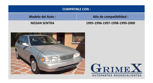 Espejo Nissan Sentra 1995-1996-1997-1998-1999-2000 Manual  Foto 3