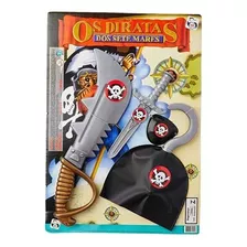 Brinquedo Fantasia Os Piratas Dos Sete Mares Infantil Kids