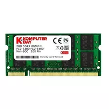 Komputerbay 2gb Ddr2 800mhz Pc2-6300 Pc2-6400