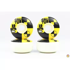 Roda Brutus Natural Black And Yellow 53mm