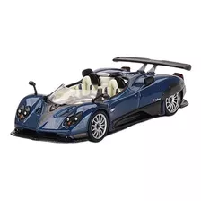 Pagani Zonda Hp Barchetta Blue Tricolore 370 Mini Gt 1/64