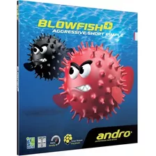 Goma De Tenis De Mesa Andro Blowfish+ Ping Pong Puntos Corto