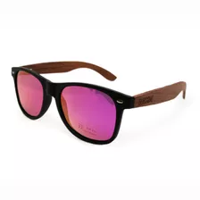 Lentes De Sol Madera Vintage Polarizadas Estuche Para Hombre