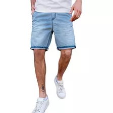 Short De Hombre Jeans Corto De Algodon