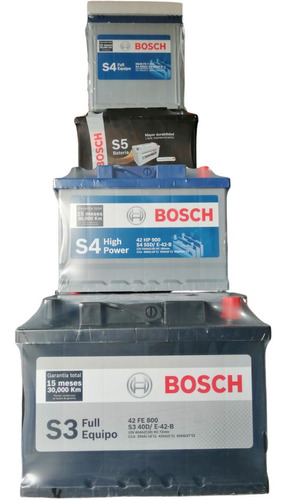 Baterías Bosch Nuevas A Domicilio / Quito/ Valles Desde $65