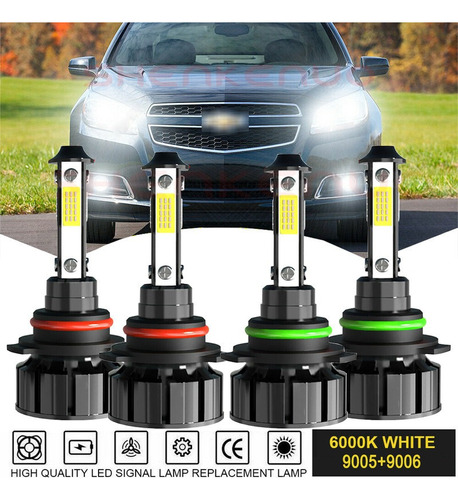 Kit De Focos Led Luz Alta Y Baja 12000 Lm Para Chevrolet Chevrolet Malibu