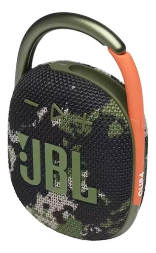 Bocina Jbl Clip 4 Portátil Con Bluetooth Camuflage