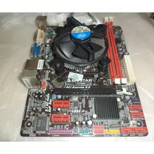 Board Biostar Ddr3 H61mgc+core I5-2310+disipador+rejilla 