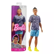 Boneco Ken Fashionista Com Coque E Roupa Paisley 204 -mattel