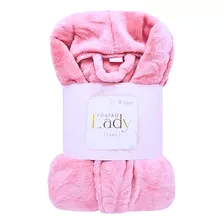 Roupão Feminino Flannel Lady Appel Plush Inverno Superluxo