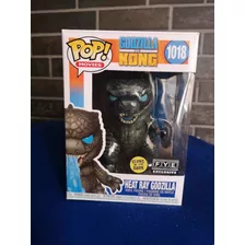 Funko Heat Ray Godzilla 1018 Fye Glow Gitd Godzilla Vs Kong