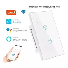 Interruptor Doble Inteligente Con Wi-fi, Control Luces Alexa