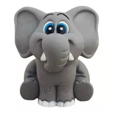 Brinquedo De Vinil Para Bebê A Partir De 3 Meses - Elefante