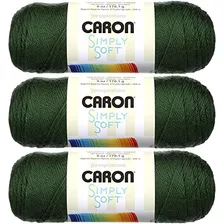 Simply Soft Yarn Solids (paquete De 3) Dark Sage H97003...