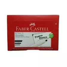 Marcador Pizarra Borrable Faber Castell X 12 Und Negro