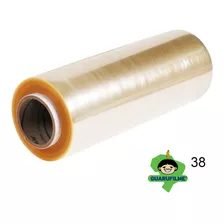 Rolo Bobina Plastico De Filme Pvc 38cm X 300 M Esticável 