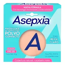Asepxia Bb Maquillaje Imperfecciones 8 En 1 Compacto Polvo