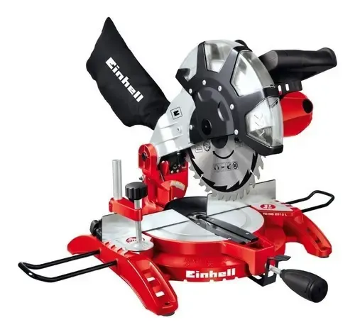 Sierra Ingletadora Einhell Tc-ms 2513 1600w 250mm 10 PuLG Guia Laser Dgm Frecuencia 60