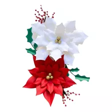 Flores De Navidad . Estrella Federal 30 Cm 