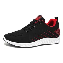 Tenis Hombre Negros Zapatos Transpirable Casuales Urbanos