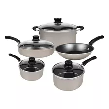 Bateria De Cocina Tramontina Simple Cooking 9 Piezas