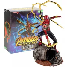 Estatua Homen Aranha Iron Spider Avengers Infinity War