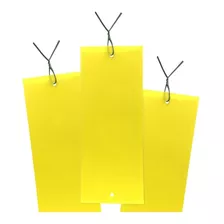 Armadilha Adesiva Yellow Trap Insetos Voadores Gnatis Kit 20