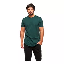 Camiseta Plus Size Oversized Longline Blusa Masculina Swag