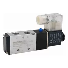 Baomain Valvula Solenoide 4v210-08 Dc 24v 2 Posicion 5 Vi