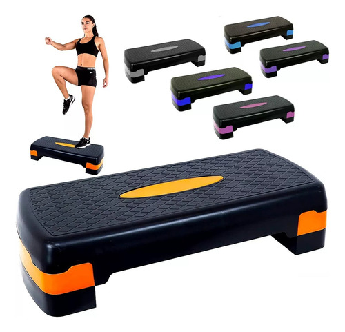 Plataforma Step Fitness de Aerobicos O'Live l Envió GRATIS + 10% Dto