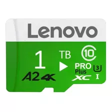 Micro Sd Lenovo Pro Plus 4k A2, Xc, 1 Tb, Clase 10, U3