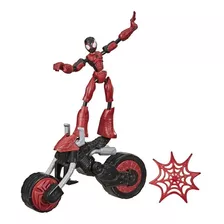 Figura De Acción Bend And Flex - Hombre Araña Flex Rider