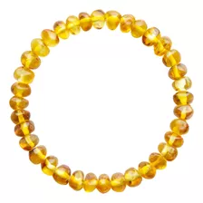 Pulseira Bracelete Adulto Feminino Masculino Âmbar Natural