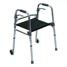 Caminador En Aluminio Plegable Liviana Con Asiento