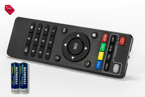 Controle Remoto Universal Smart Tv Box Pro 4k Premium Brinde