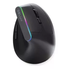 Mouse Vertical Delux M618c Ergonômico Sem Fio Silencioso