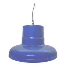 Lustre Italiano Pendente Lucente Antilla Azul Oceano 40cm