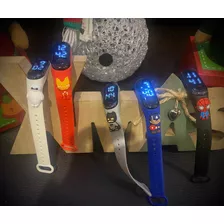 Reloj Digital Para Niño De Personajes Lote 10 Piezas