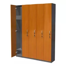 Locker Madera 5 Puertas