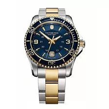 Reloj De Mujer Victorinox Swiss Army Maverick Blue Dial No.